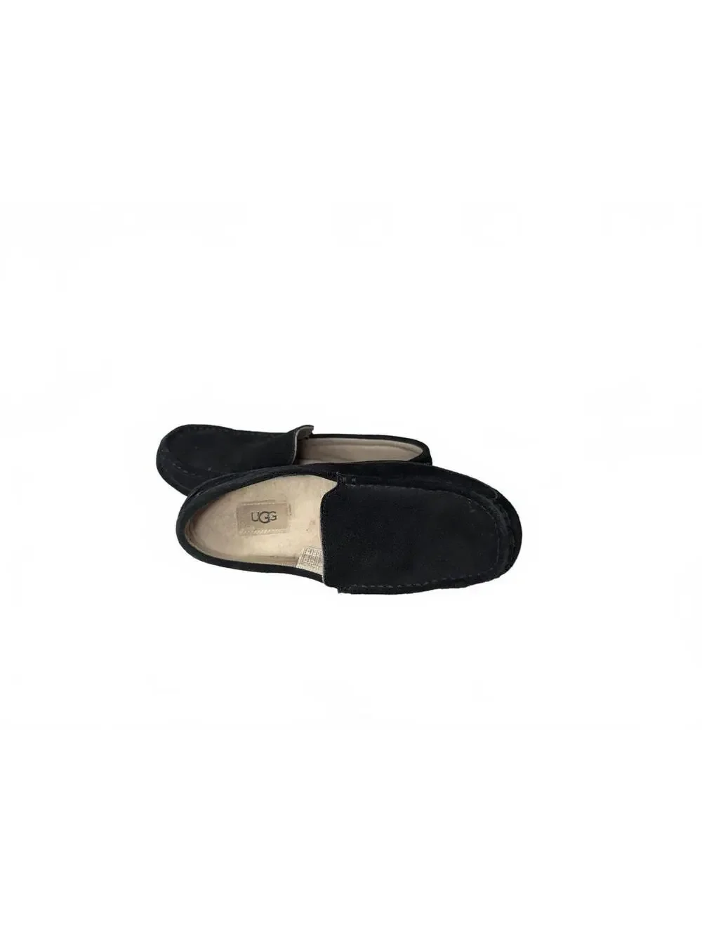UGG Men's‎ Black Suede Moccasins Size 8
